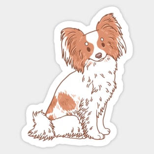 Papillon Sticker